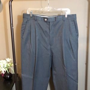 JOSEPH & FEISS Grey Men’s Dress Slacks